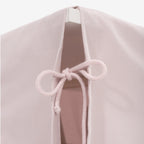 Detail der Fundertable Stoffverbindung in Rosa mit Kordelverschluss