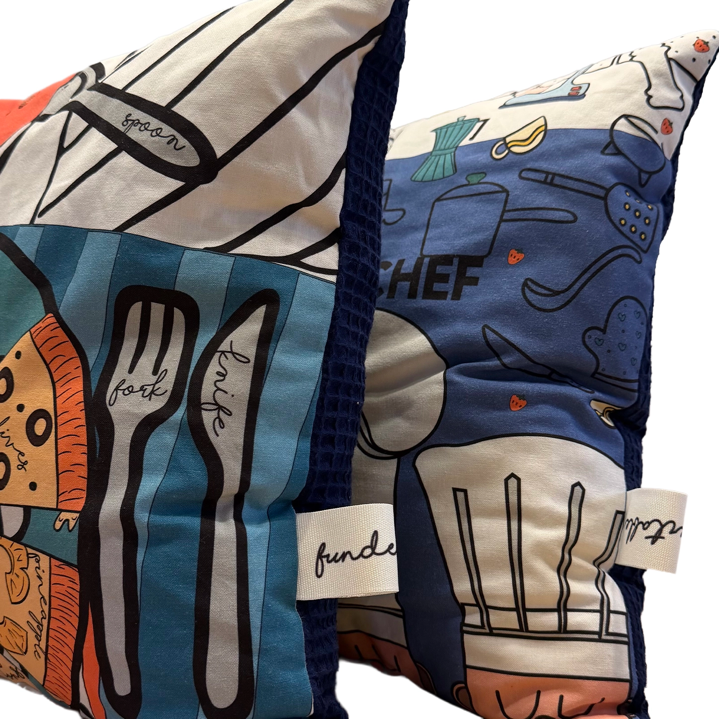 Fundertable Kissen mit Küchenmotiv – weicher Stoff, langlebige Verarbeitung und passendes Design für den Spielbereich